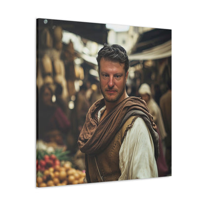 The Merchant of the Market | Custom Portrait with Your Photos