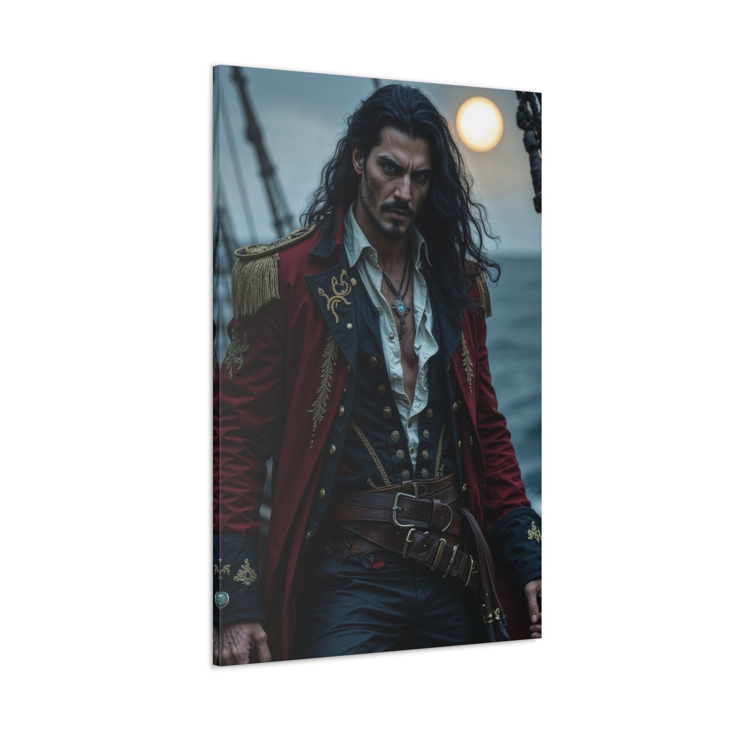 Vampire Pirate Captain | Custom Portrait with Your Photos
