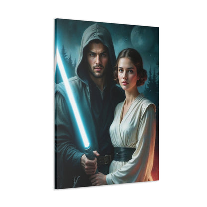Force-Bound Couple | Custom Portrait with Your Photos