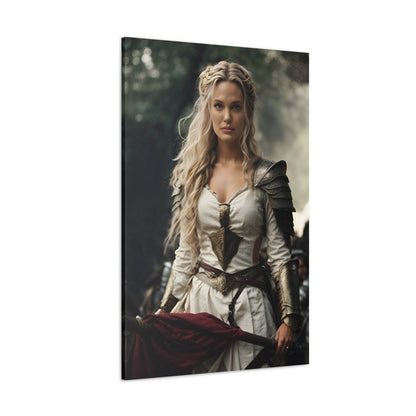 Epic Warrior Queen | Custom Portrait with Your Photos