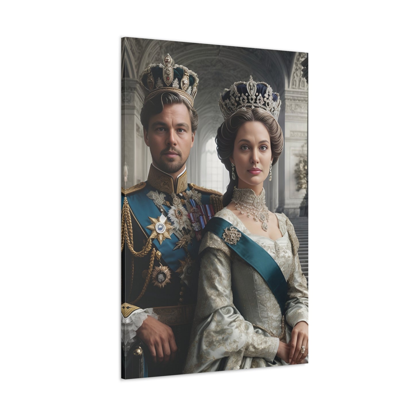 Imperial Grace | Custom Portrait with Your Photos