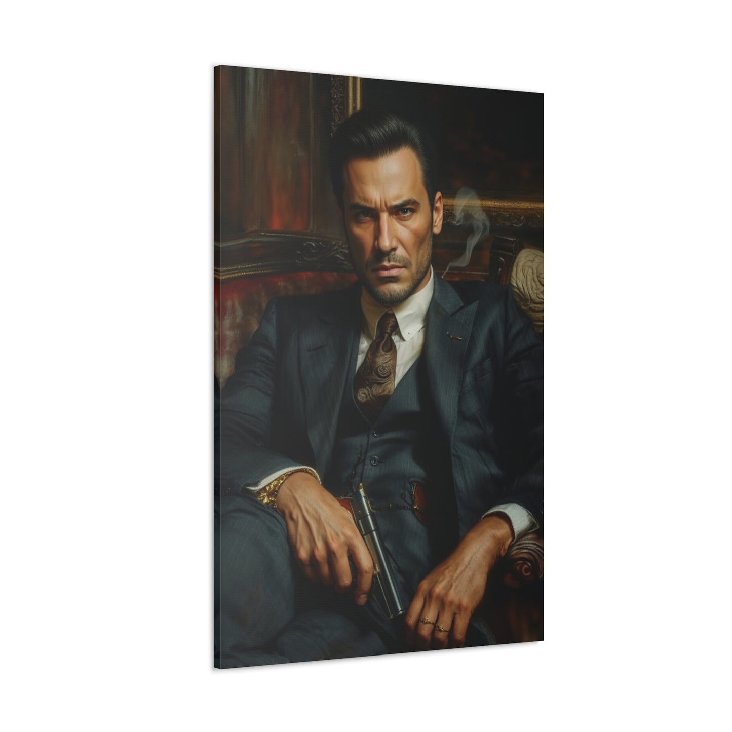 Mafia Don Boss | Custom Portrait with Your Photos