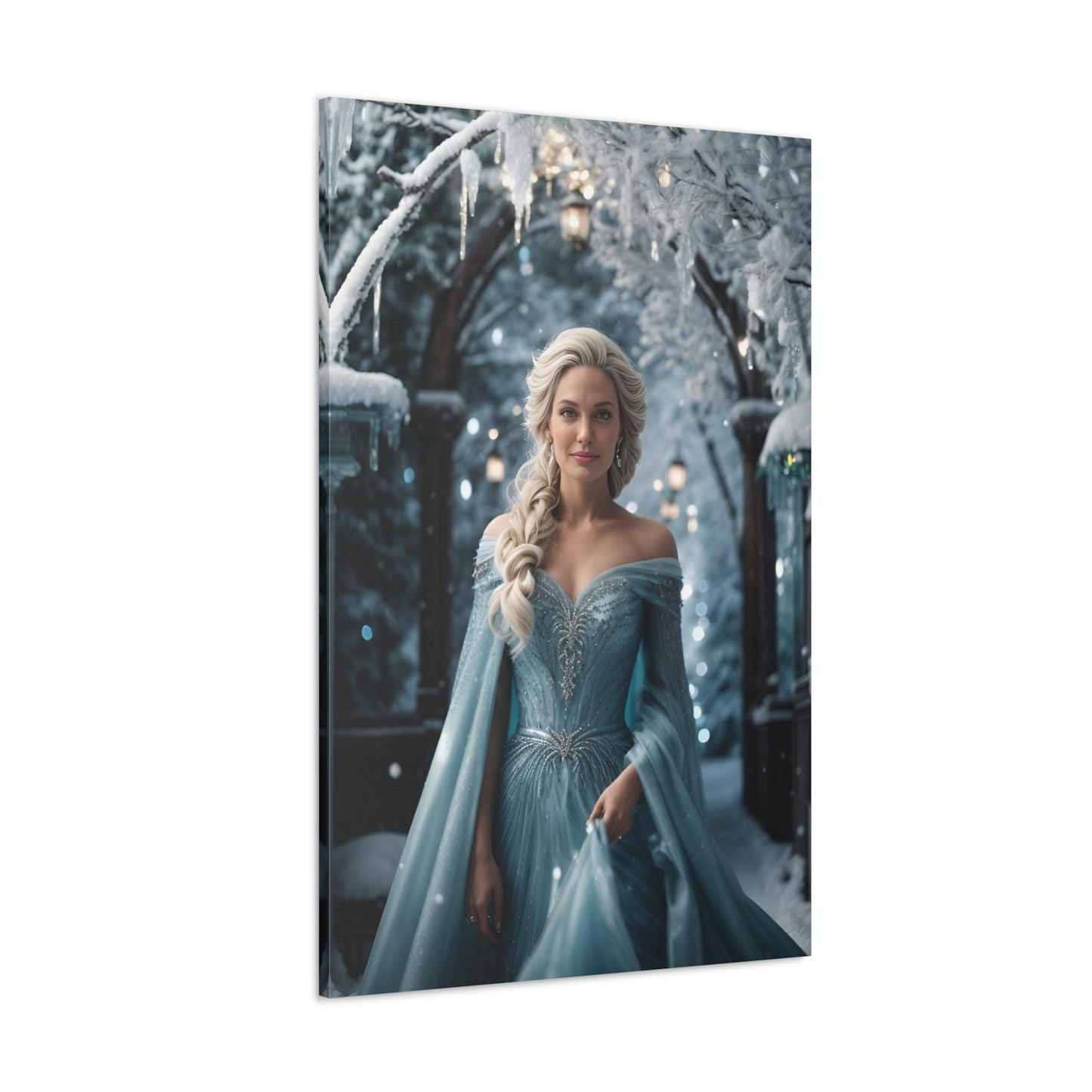 Frozen Majesty | Custom Portrait with Your Photos