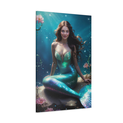 Magical Mermaid Muse | Custom Portrait with Your Photos