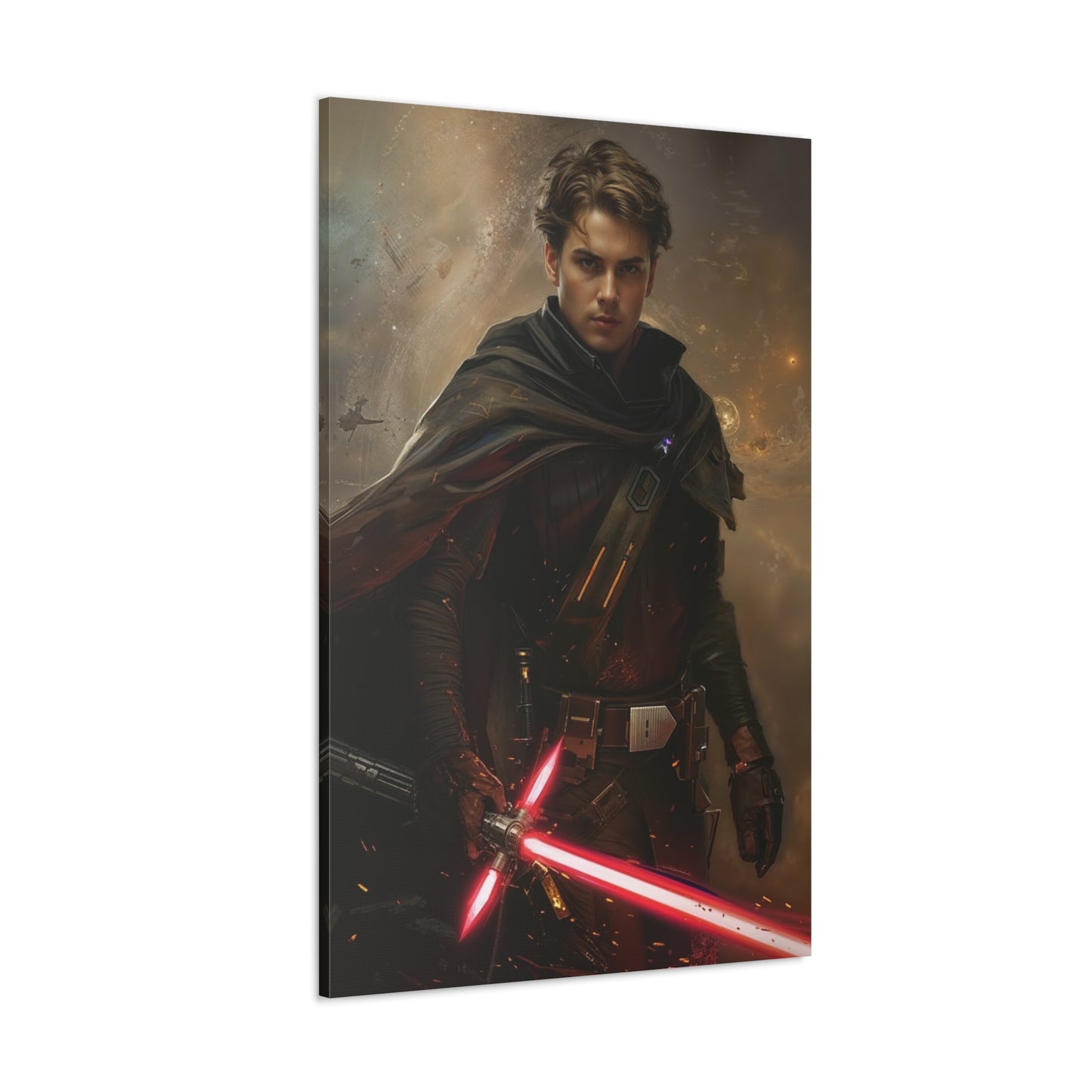 Galactic Warrior Saga | Custom Portrait with Your Photos