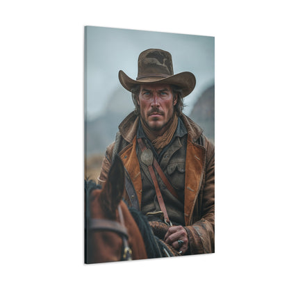Western Trail Legend | Custom Portrait with Your Photos