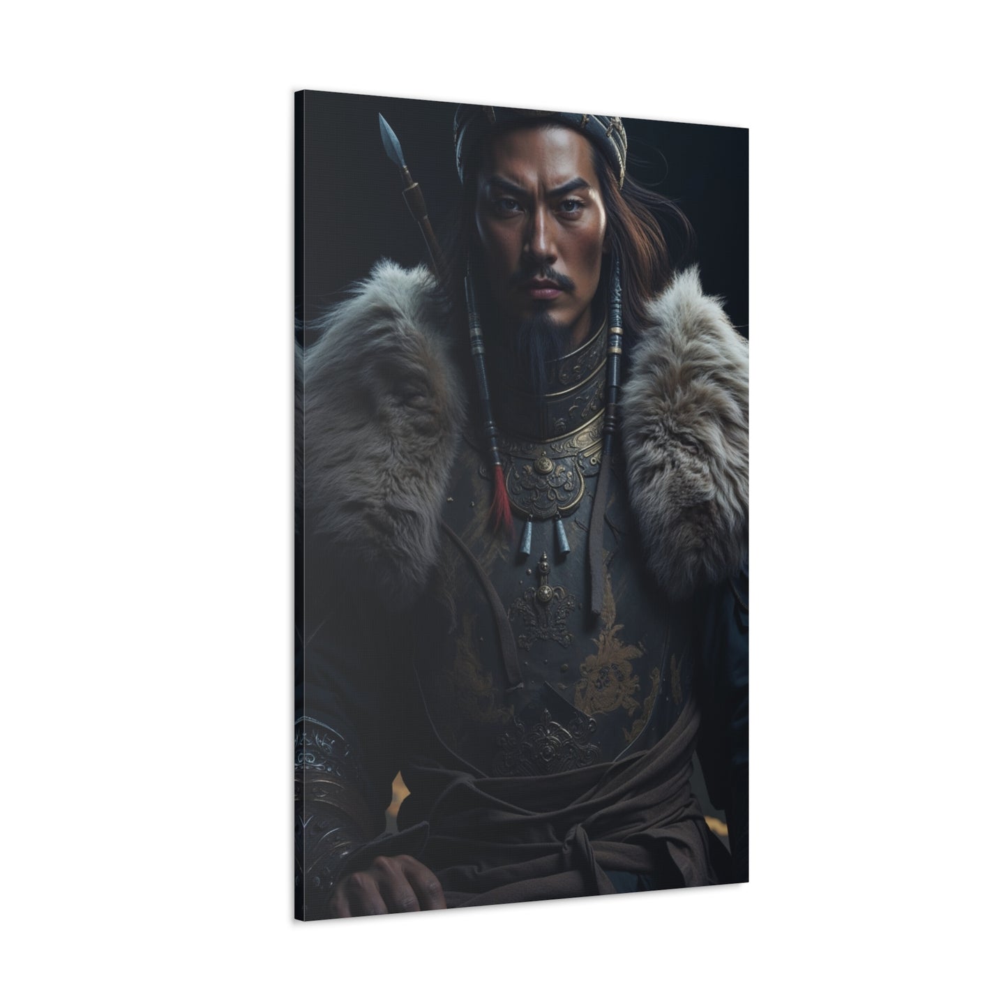 Mongol Warrior | Custom Portrait with Your Photos