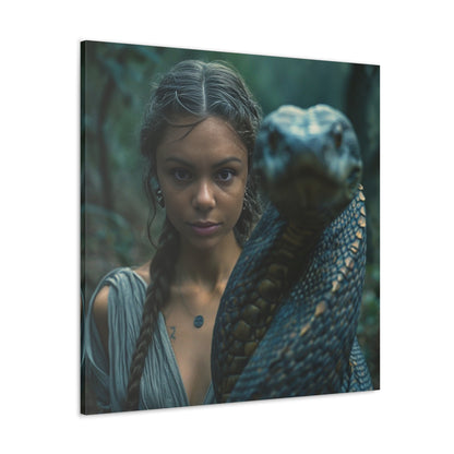 Enchantress of the Serpents | Custom Portrait with Your Photos