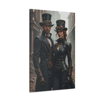 Steampunk Duo Art | Personalized Gift with Your Photos