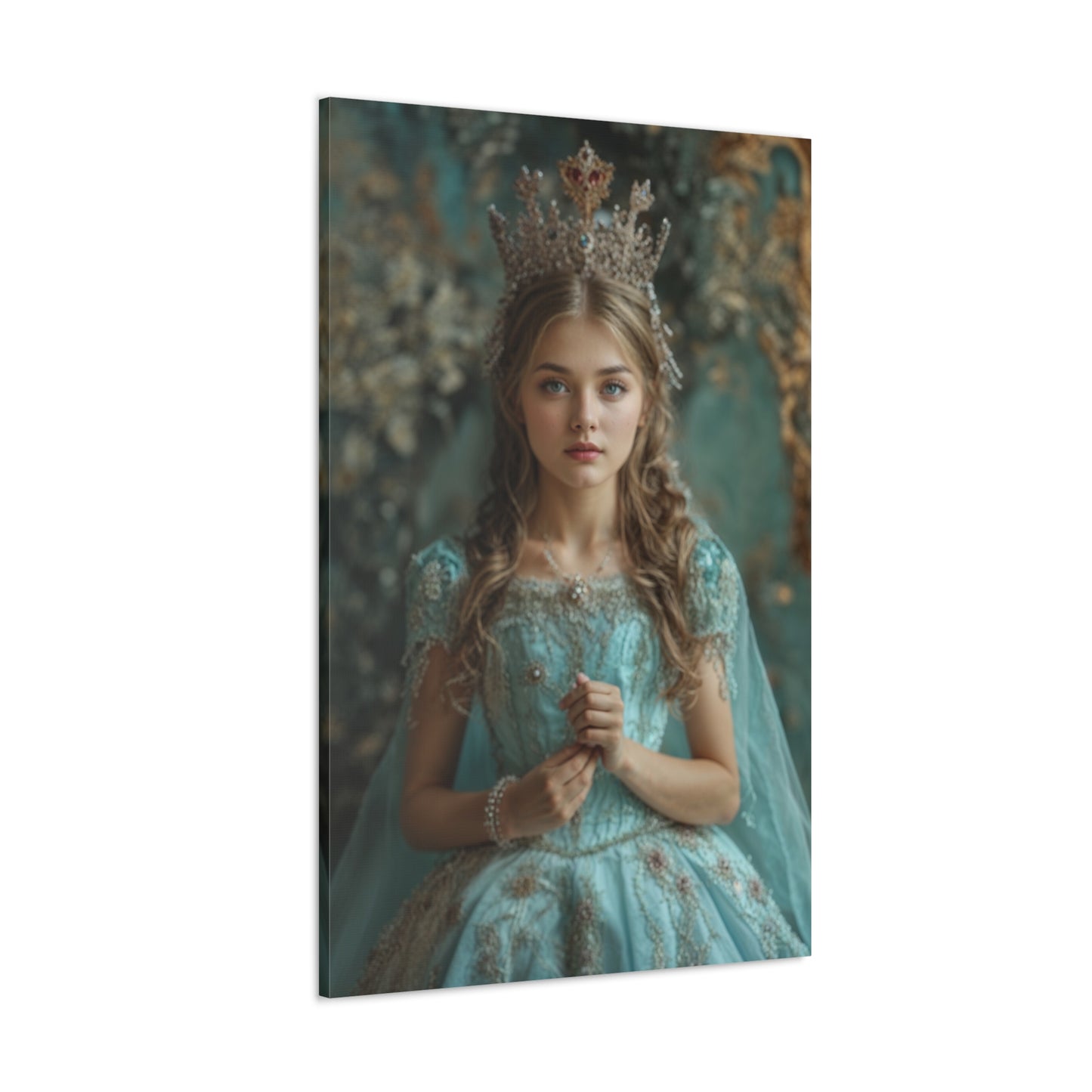 Portræt af kongelig elegance | Personlig gave med dine fotos