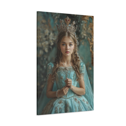 Portræt af kongelig elegance | Personlig gave med dine fotos