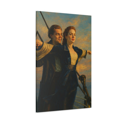 Titanic Couple Artwork | Personalized Gift with Your Photos