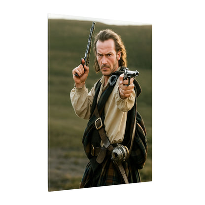 The Valiant Wanderer Rob Roy Portrait | Personalized Gift with Your Photos
