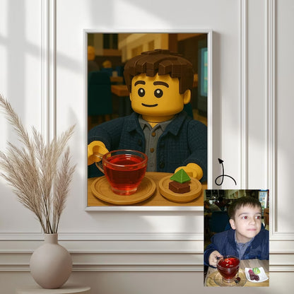Custom LEGO Portrait