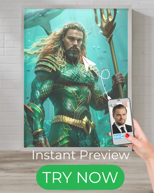 Aqua Majesty | Personalized Gift with Your Photos